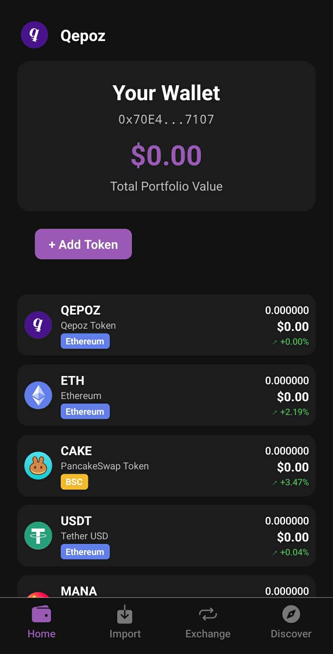 Qepoz Browser - dApp Discovery
